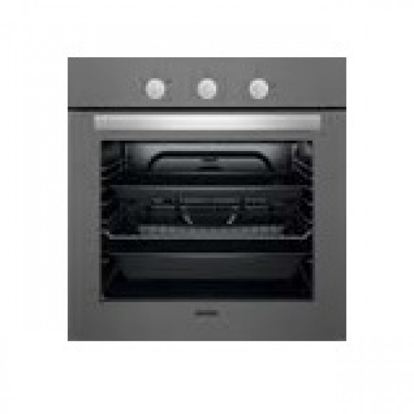 KMG® BIEO Wall Oven 64L Inox Door Black 600x600MM