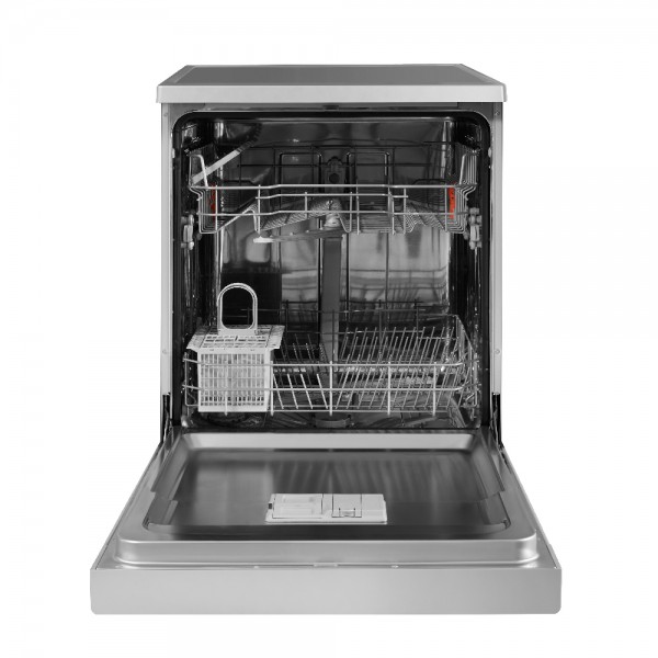 Ariston® Dishwasher Freestanding Dishwasher Stainless Steel  Silver 14 Place Setting 7 Programs 