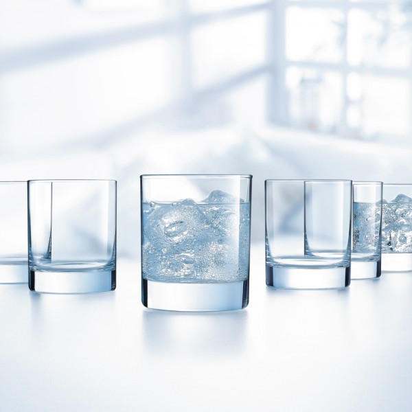 لومينارك® Islande Set 6Pcs طقم كاسات شفاف الزجاج المقسى شفاف 300مليلتر