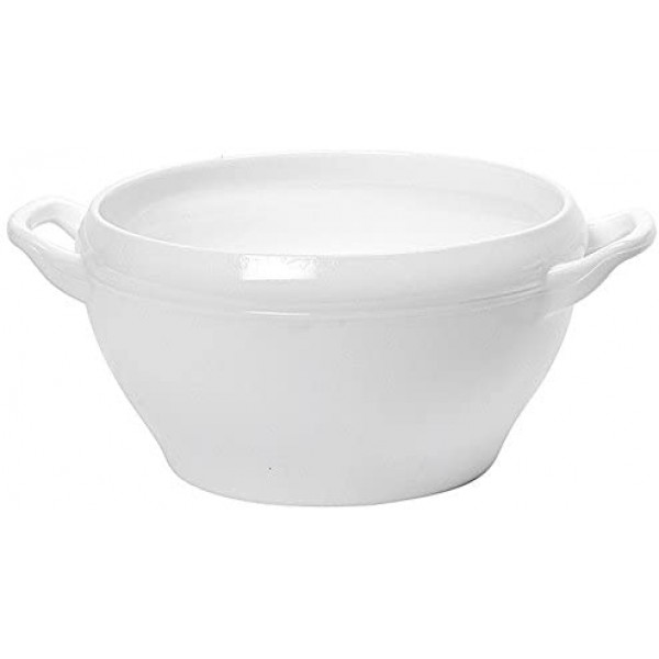لومينارك® Bowls طبق شوربة مع مقبض الزجاج المقسى ابيض 12سم