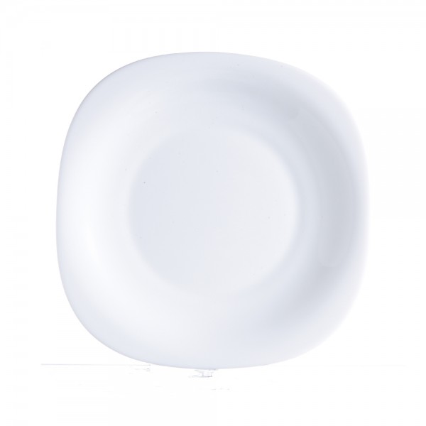 Luminarc® Carine BL UNI Dessert Plate Tempered Glass White 19CM