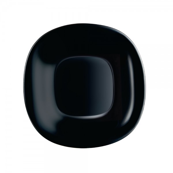 Luminarc® Carine Noir UNI Dessert Plate Tempered black 19CM
