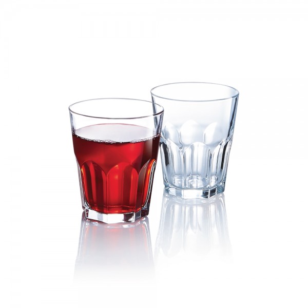 لومينارك® New America Set 6Pcs كاسة زجاجية شفافة الزجاج المقسى شفاف 300مليلتر