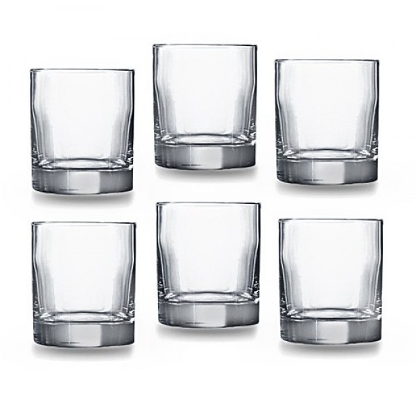 لومينارك® Islande Set 6Pcs طقم كاسات شفاف الزجاج المقسى شفاف 300مليلتر