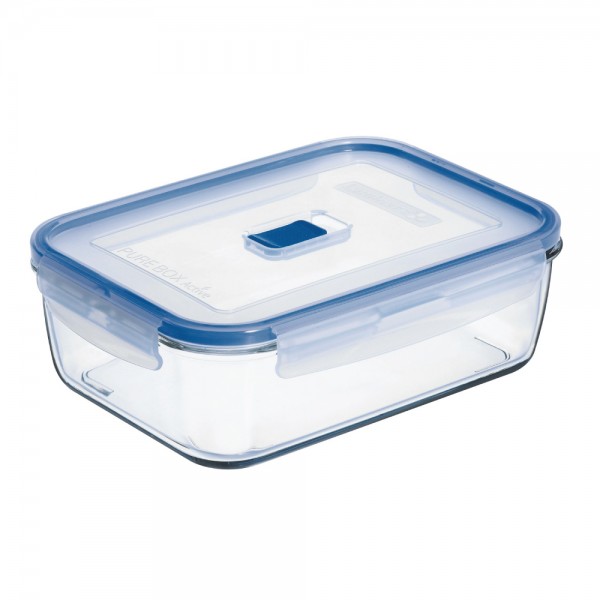 لومينارك® Pure box Active طقم حافظات طعام الزجاج المقسى شفاف 82سنتيلتر