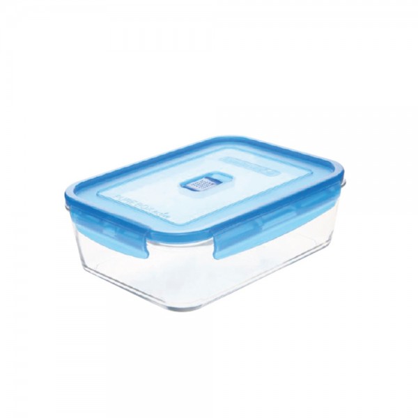 لومينارك® Pure box Active حافظة طعام مستطيلة الزجاج المقسى شفاف 122سنتيلتر