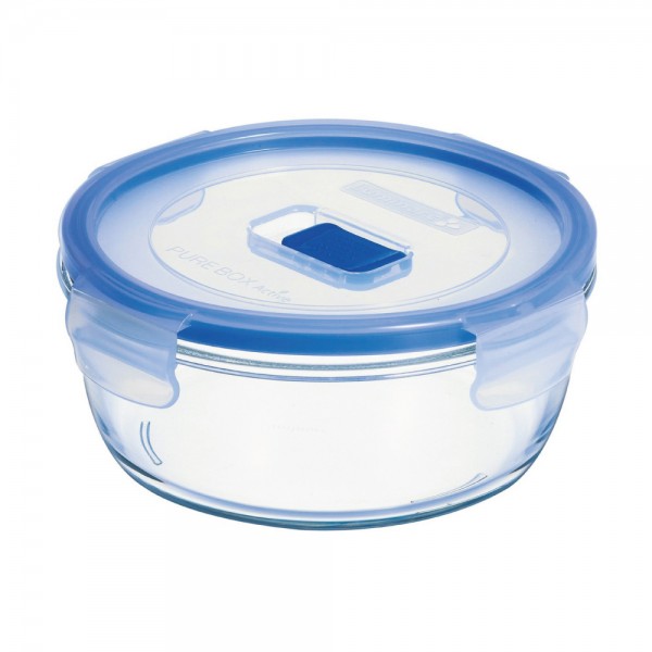 لومينارك® Pure box Active حافظة طعام مستديرة الزجاج المقسى شفاف 67سنتيلتر
