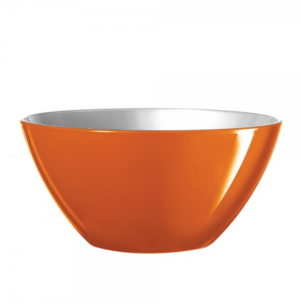 لومينارك® Flashy Colors زبدية تقديم زجاج برتقالي 17سم