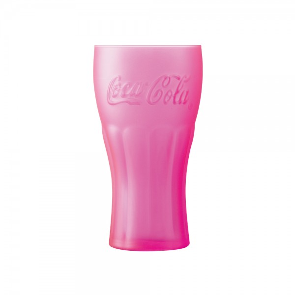 لومينارك® Coca Cola كاسة ملونة زجاج وردي 370مليلتر