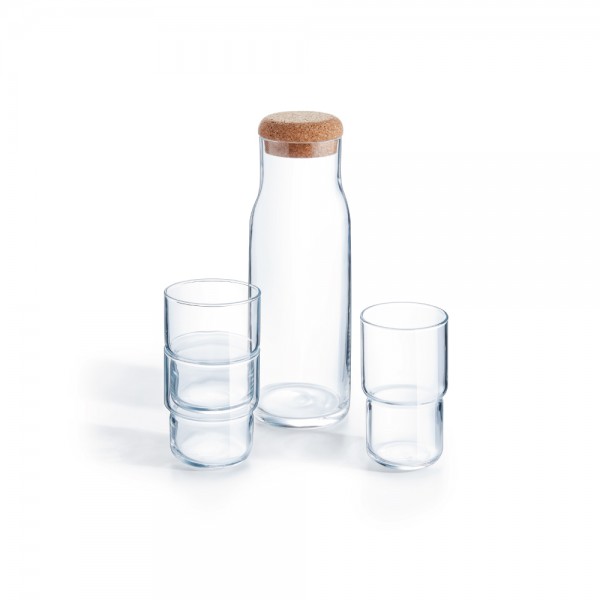 لومينارك® Funambule Set 6Pcs كاسة زجاجية شفافة الزجاج المقسى شفاف 270مليلتر