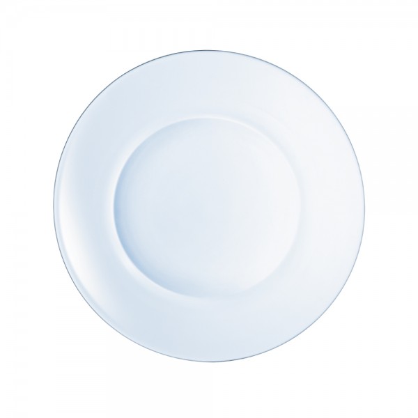 Luminarc® Directoire Dinner Plate Tempered Glass White 26CM