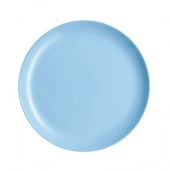 لومينارك® Diwali light blue طبق وجبة رئيسية الزجاج المقسى ازرق 27سم