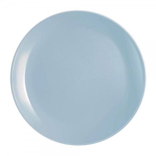 لومينارك® Diwali light blue طبق وجبة رئيسية الزجاج المقسى ازرق 25سم