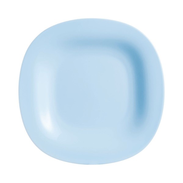 لومينارك® Carine light blue طبق حلوى الزجاج المقسى ازرق 19سم