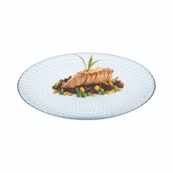 لومينارك® Temp Pampille طبق وجبة رئيسية الزجاج المقسى شفاف 25سم