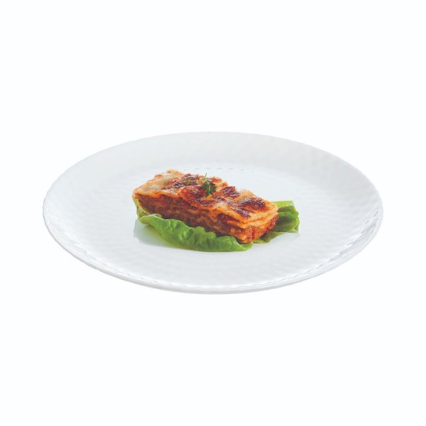 لومينارك® Temp Pampille طبق وجبة رئيسية الزجاج المقسى أبيض 25سم