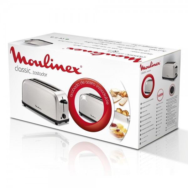 مولينكس® Equinox حماصة خبز 1400واط فضي