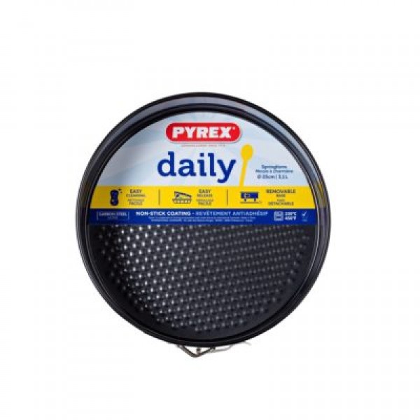 بايركس® Daily Met قالب كيك كربون فولاذي أسود 24 سم