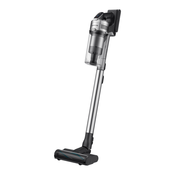Samsung® Cordless Vacuum Cleaner Jet 90 with Dual Charging Station 200Watt Dust 0.8L Silver 