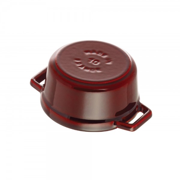 ستاوب® Cast iron Round Cocotte حديد مدعم خمري 1.7لتر