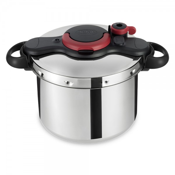 Tefal® Clipso Minut Easy Pressure Cooker Stainless Steel 6L