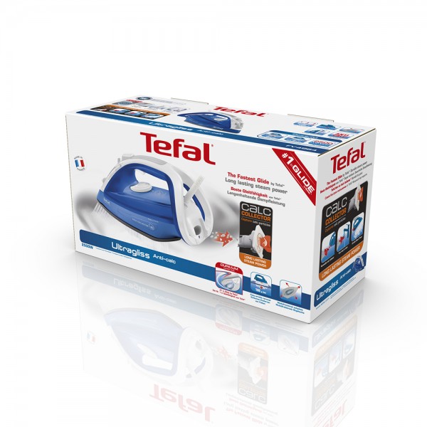 Tefal® Ultragliss Steam Iron Blue 2500W