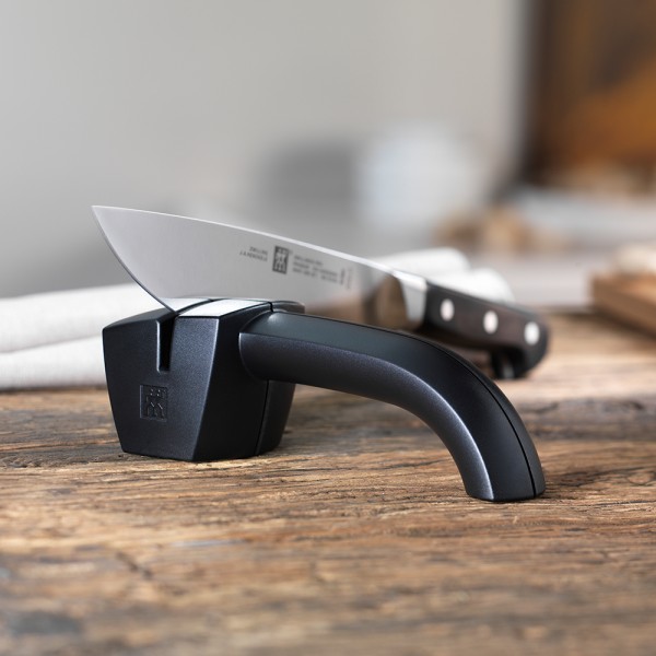 زويلنغ® Gadgets Knife Sharpener الفولاذ المقاوم للصدأ والسيراميك أسود