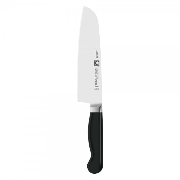 زويلنغ® Pure Santoku knife ستانلس ستيل أسود وفضي 18سم