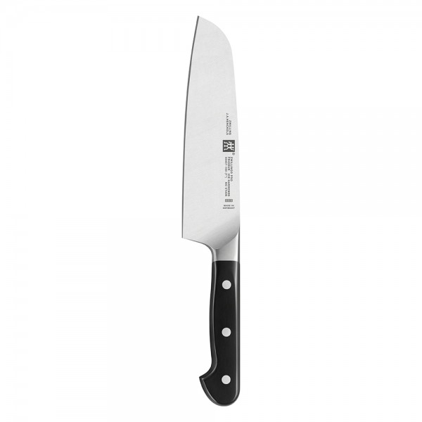 زويلنغ® Pro Santoku knife ستانلس ستيل أسود وفضي 18سم
