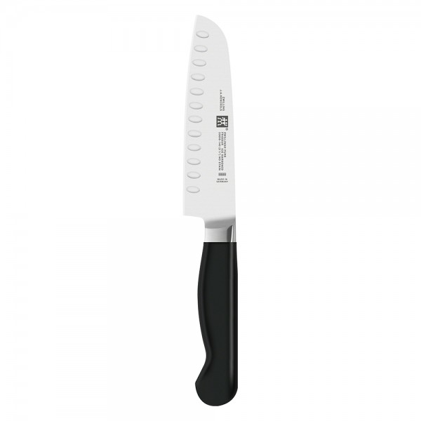 زويلنغ® Pure Santoku knife ستانلس ستيل أسود وفضي 14سم