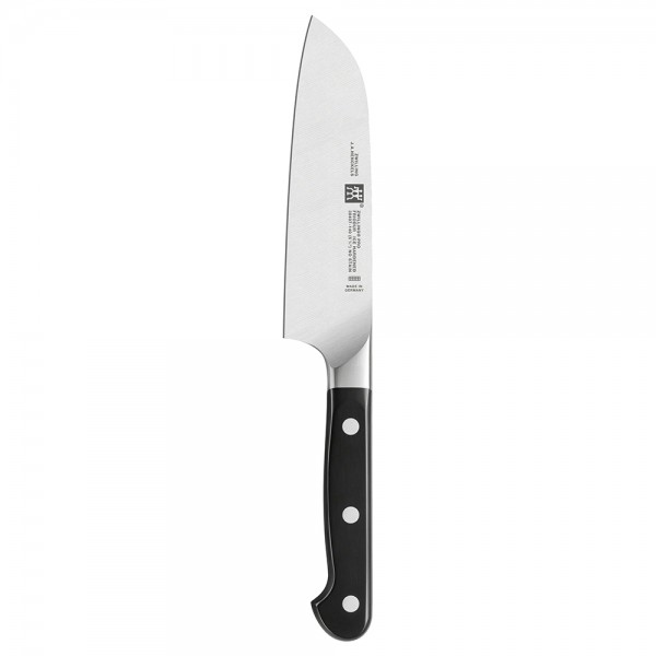 زويلنغ® Pro Santoku knife ستانلس ستيل أسود وفضي 14سم