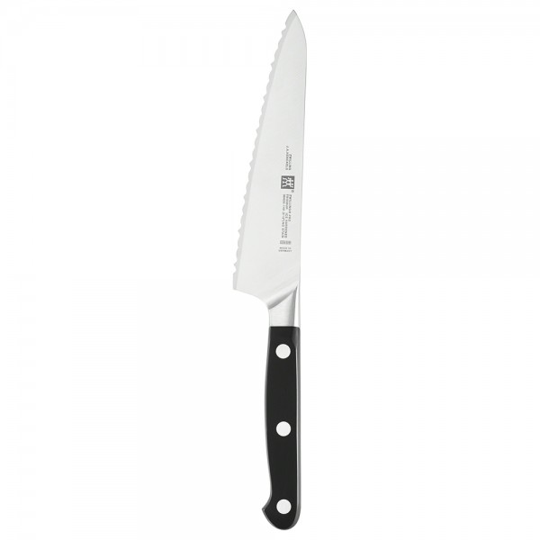 زويلنغ® Pro Chef’s knife Compact ستانلس ستيل أسود وفضي 14سم